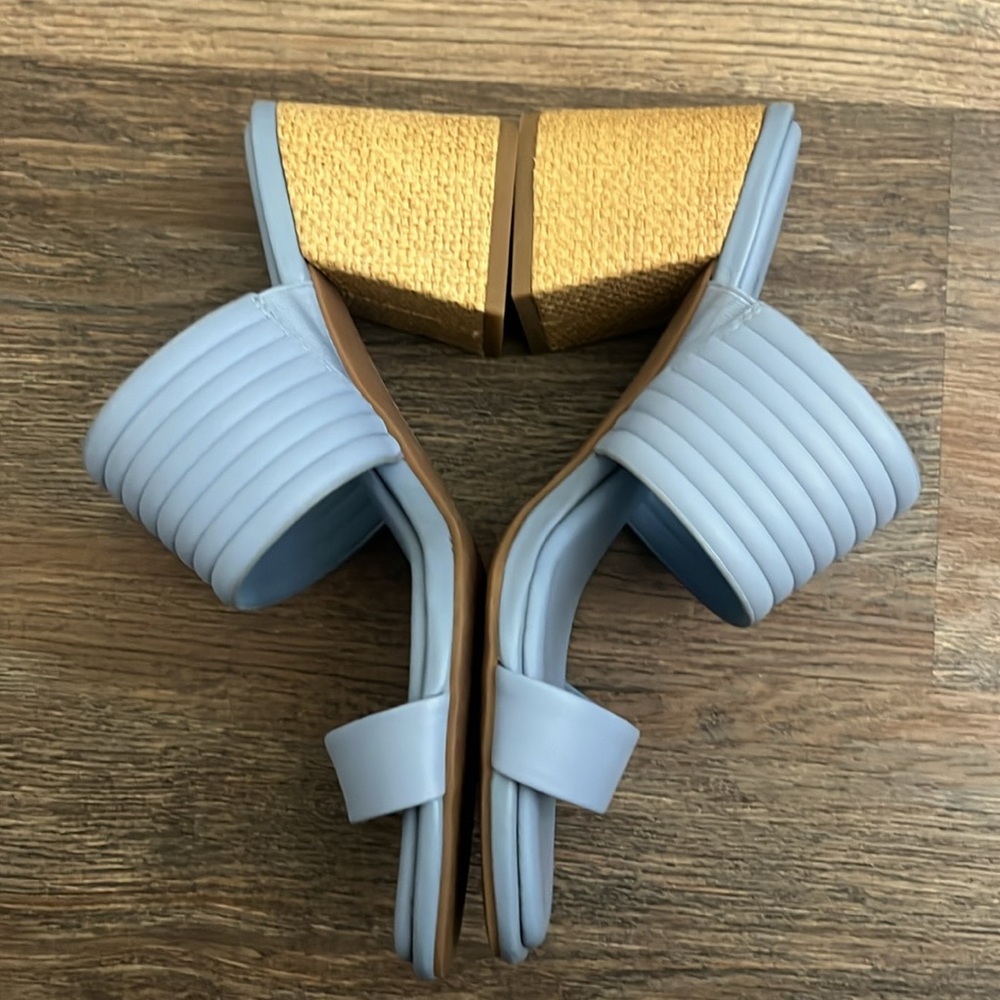 Caslon Women's Blue Slide Sandals - Picture 3 of 4